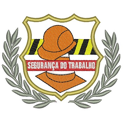 Matriz de matriz Matriz De Bordado Segurança Do Trabalho Escudo